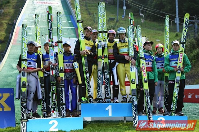 160 Podium konkursu